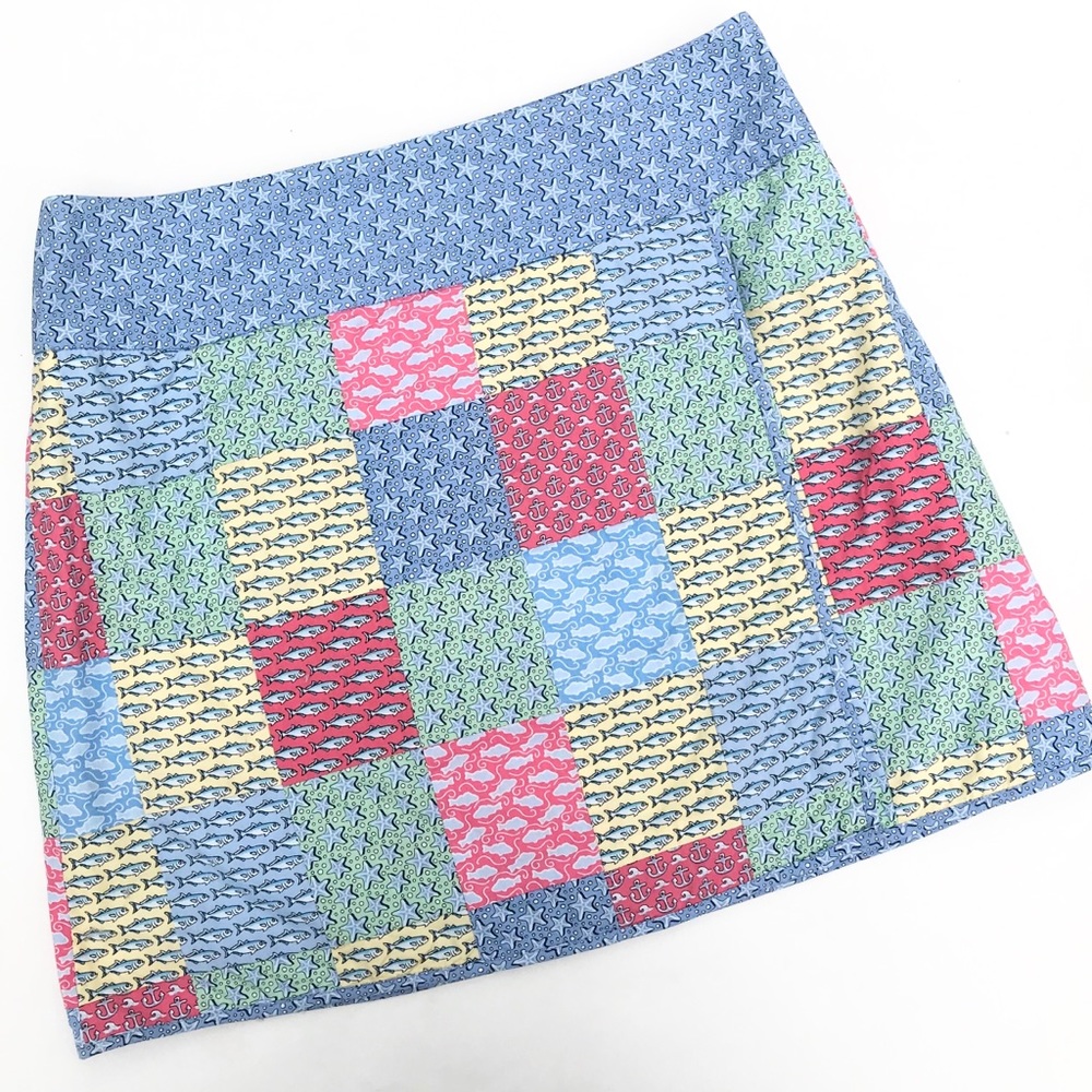 Vineyard Vines Patchwork Skirt